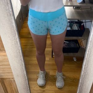 Lululemon Polka Dot Running Shorts